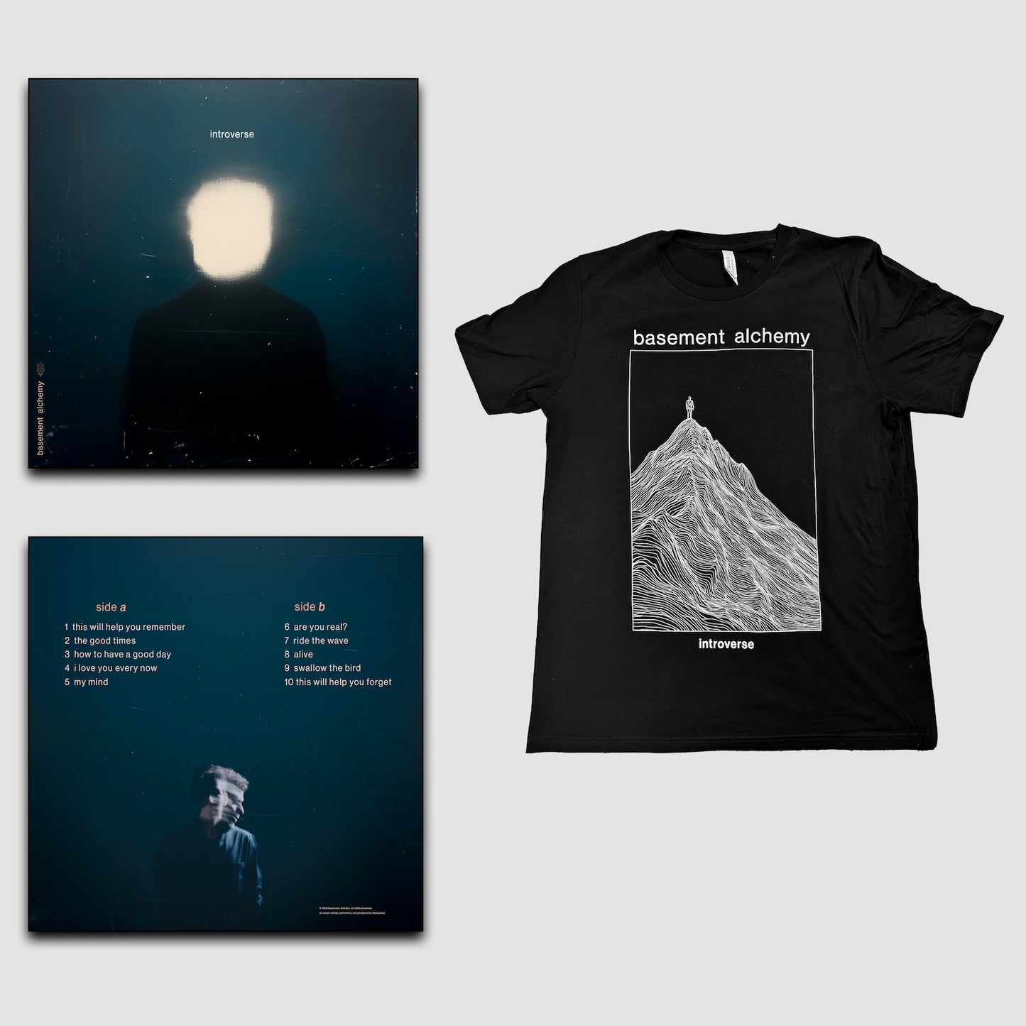 introverse - cd + t-shirt